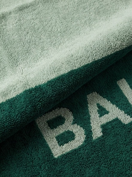 FACE & BALLS Towel (Forest)